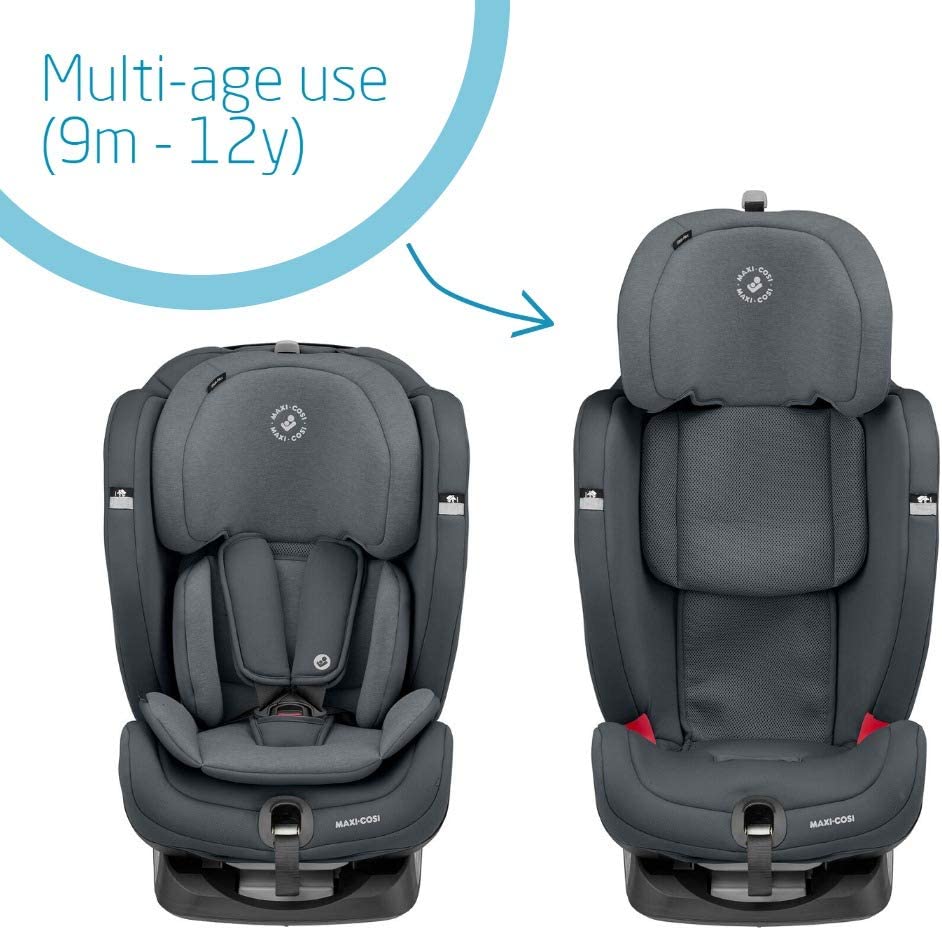Maxi-Cosi - Titan Plus ISOFIX - Cadeirinha Confortável para Bebê/Criança - Grafite