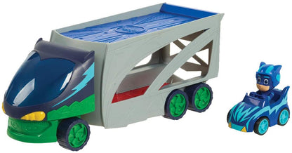 PJ MASKS PJMA8000 - Playsets de bonecos de ação infantil, azul, verde, cinza