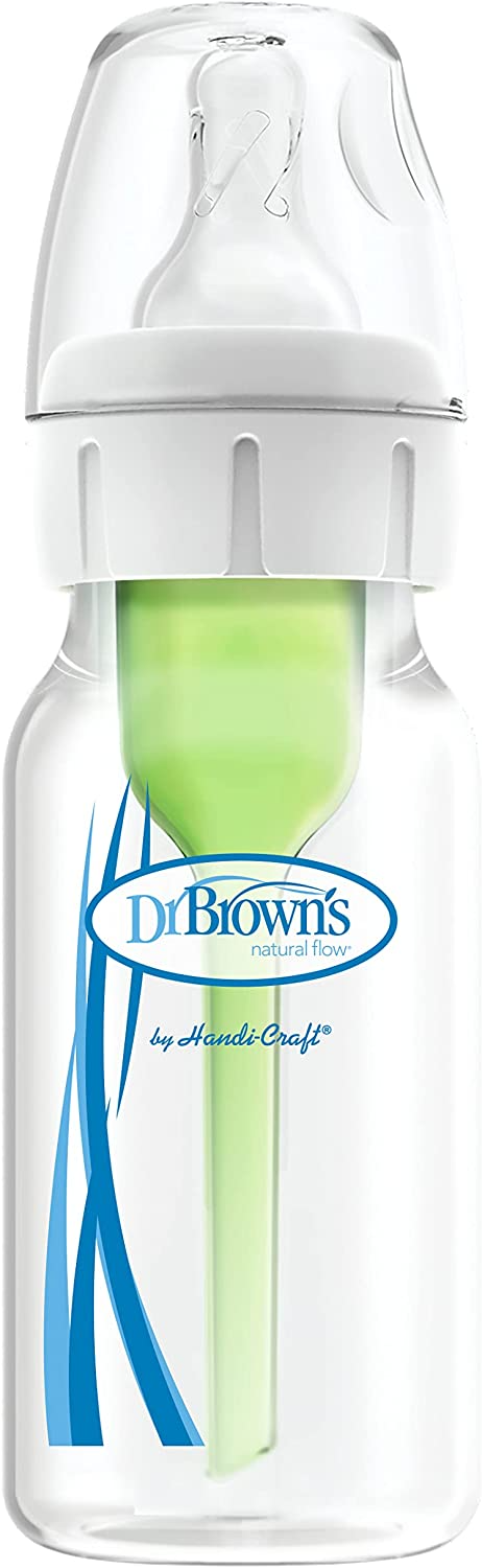 Dr. Brown's Opções+ Mamadeira anti-cólica, gargalo estreito, 120ml, 1 pacote