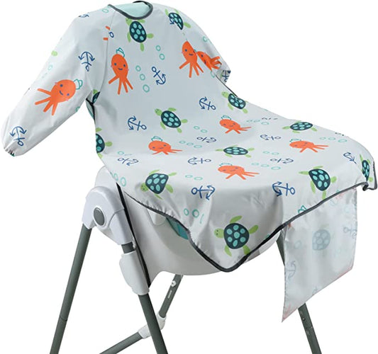 Bebamour - Macacão de Alimentação com Mangas 6+ - Polvo