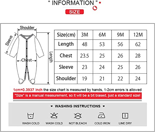 MAMIMAKA Pijamas unisex para bebé recién nacido, pijamas de algodón con cremallera de 2 vías para dormir y jugar, edades de 4,0 a 18 meses