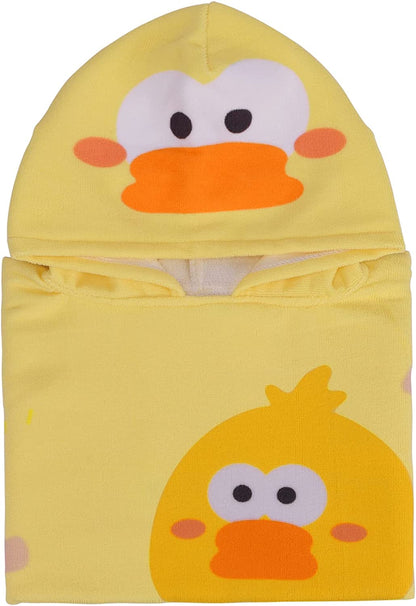 Bebamour - Toalhas com Capuz 100% Algodão 60x65 - 0-6 anos - Pato