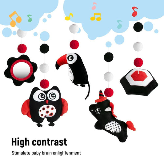 Teytoy - Móvil Montessori Musical Contraste con Temporizador 