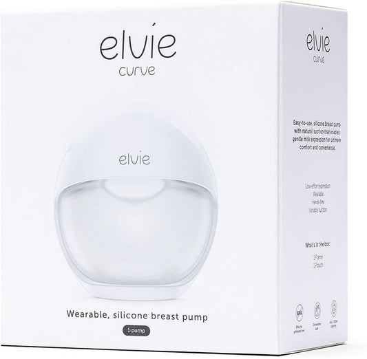 Elvie Curve Bomba Extratora Manual de Leite Portátil