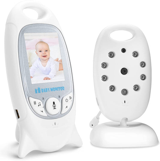 Lullaby - Monitor de vídeo sem fio para bebês com áudio e câmera, 2.0 polegadas