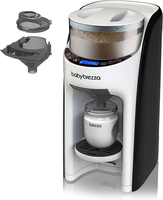 Baby Brezza Máquina Instantânea e Automática com Cobertura Funil - Misture e Aqueça a Fórmula - Branco 220W