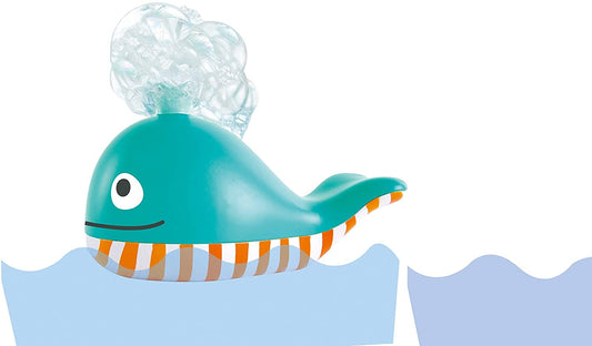 Hape - Ballena - Juguete acuático flotante para baño y piscina