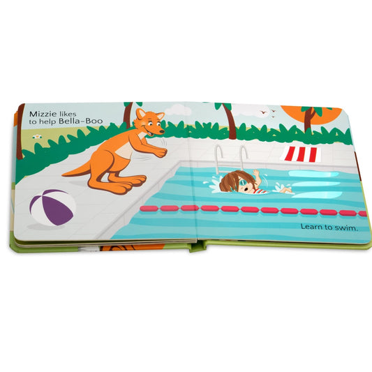 Mizzie - Livro para bebês, toque e sinta - Be active