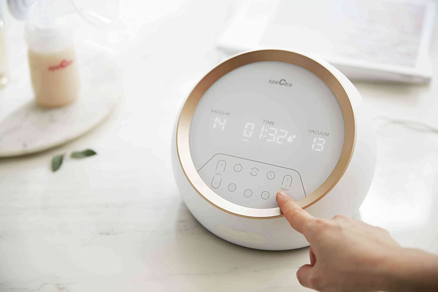 Spectra Synergy Gold - Bomba de mama elétrica dupla ajustável