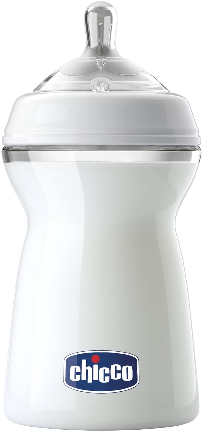 Chicco - Mamadeira com mamilo para +6 meses