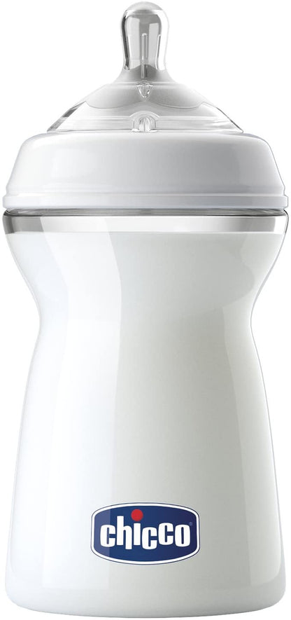 Chicco - Mamadeira com mamilo para +6 meses