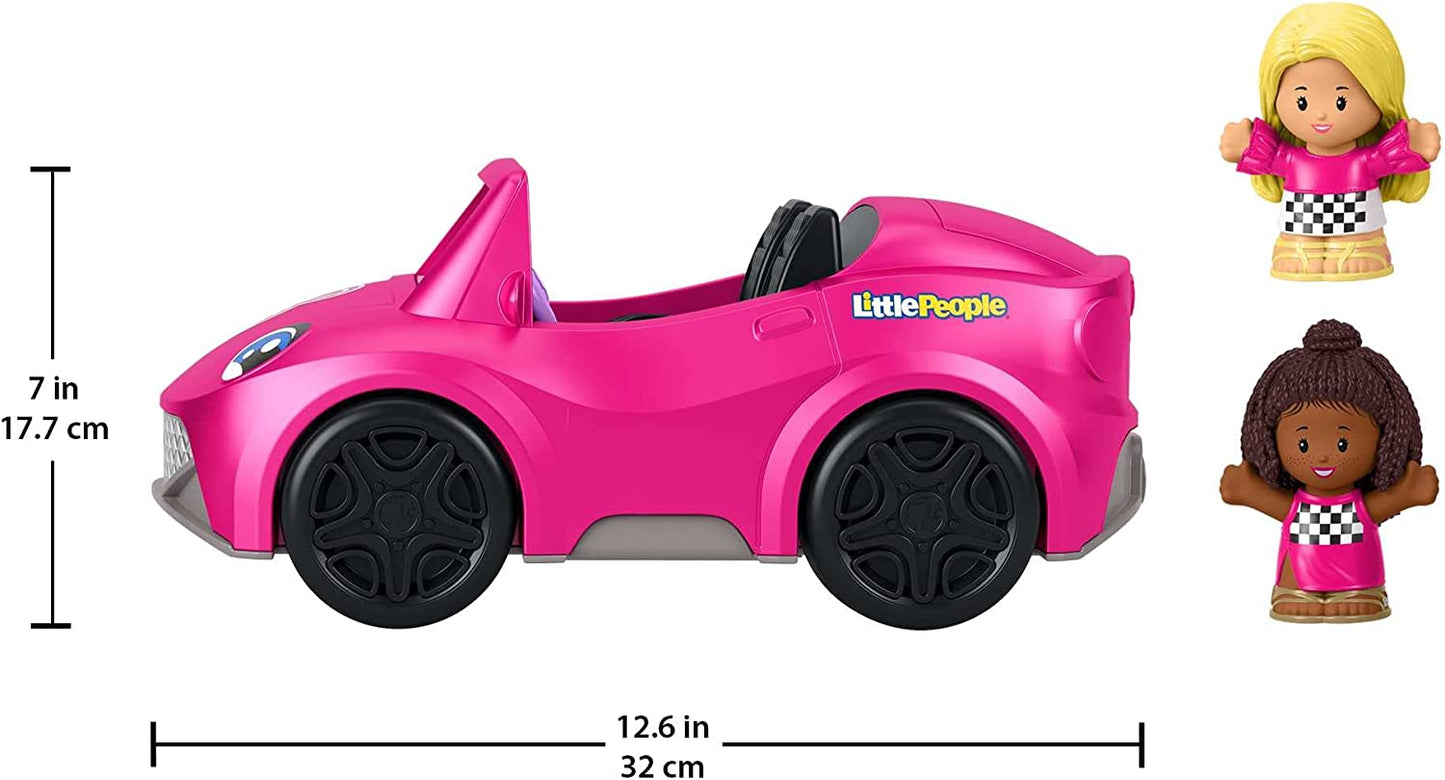 Fisher-Price - Barbie Conversível Little People Veículo com Sons e 2 figuras