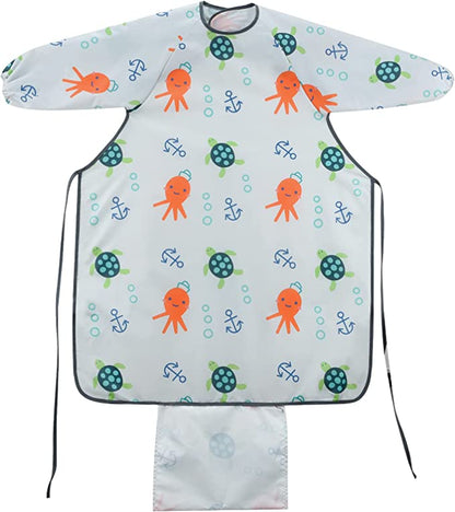 Bebamour - Macacão de Alimentação com Mangas 6+ - Polvo