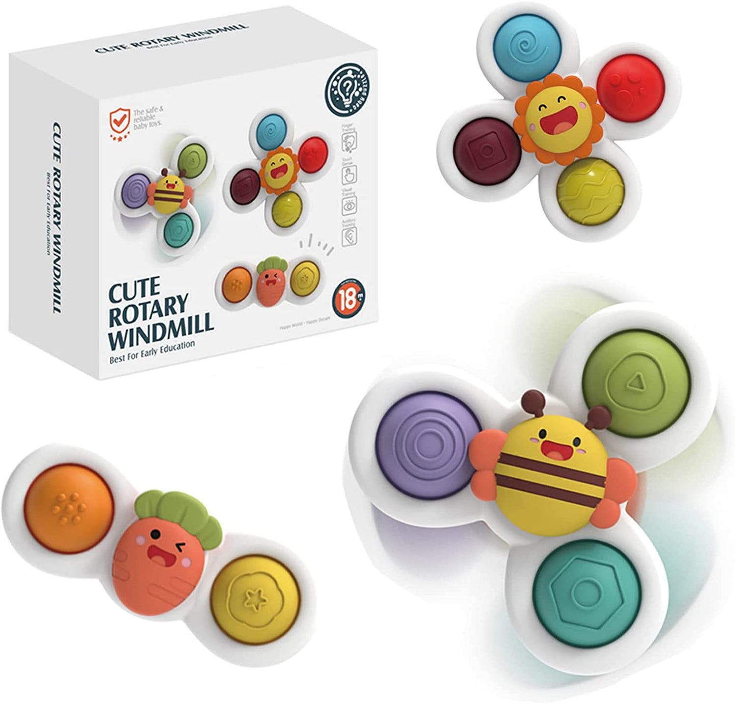 Bebamour - Ficção Astronáutica com Suporte de Sucção Roda Giratória 3+