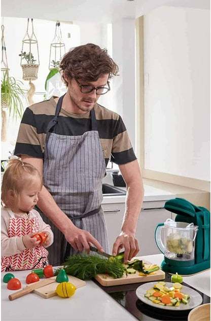 BEABA - Babycook Solo - Processador, Liquidificador, Cozimento a Vapor Rápido - Verde