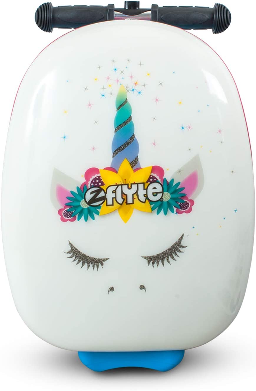 Bag Zinc Flyte Chloe The Unicorn Flyte Scooter Suitcase Zinc Flyte