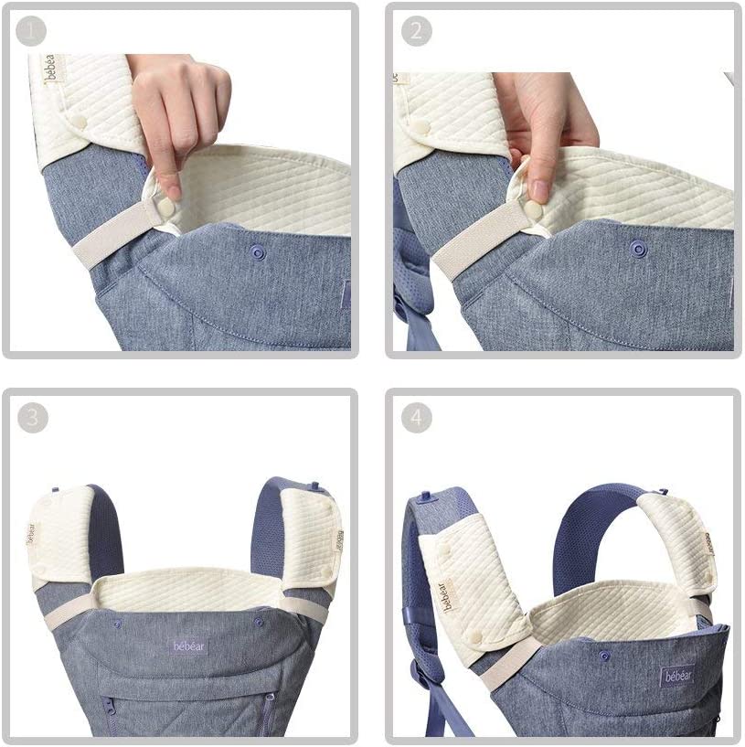 Bebamour - Almofadas de Dentição 3 peças -  Bege Animais