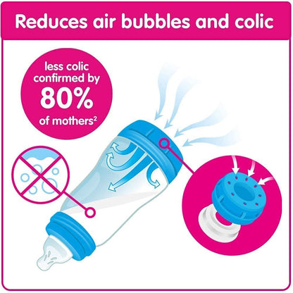 MAM - Conjunto de Mamadeiras My Birth Nature  + 1 chupeta - Kit com 5 - Rosa