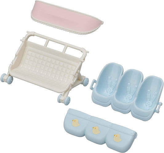 Sylvanian Families 5533 - Carro de trillizos