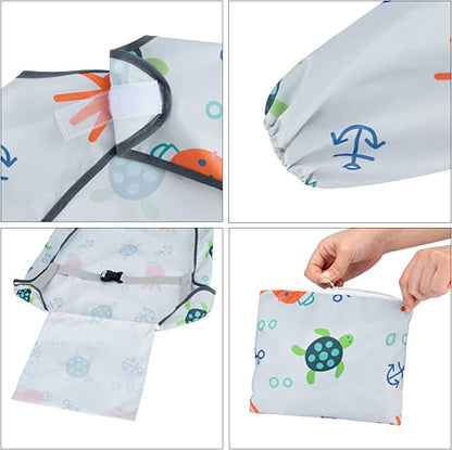 Bebamour - Macacão de Alimentação com Mangas 6+ - Polvo