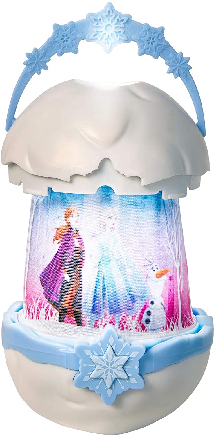 Frozen Disney Kids - Lanterna Noturna Pop Up e Tocha de GoGlow, Branco