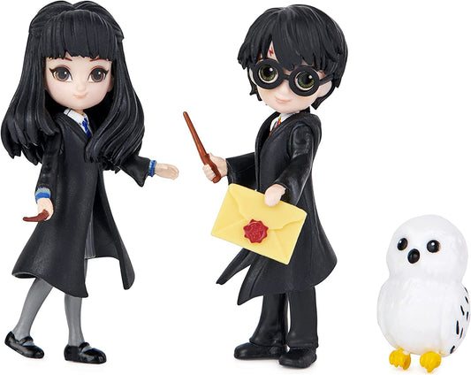 Conjunto de Amizade Harry Potter e Cho Chang de Minis Mágicos do Mundo Mágico