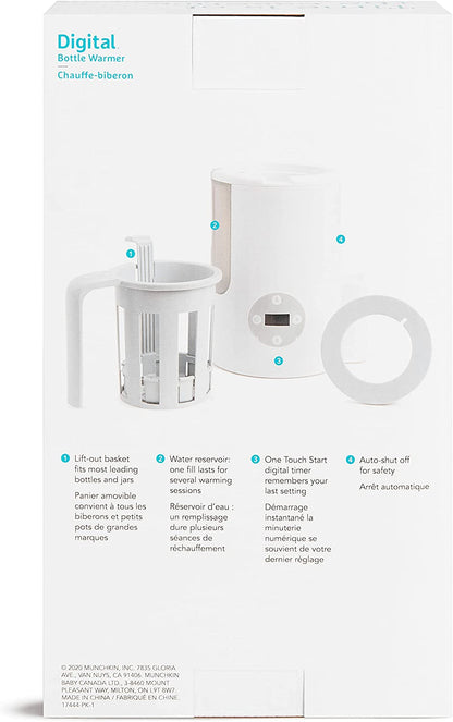 Munchkin - Aquecedor de Mamadeiras Digital