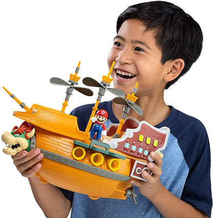 Super Mario Deluxe Bowser's Airship Playset