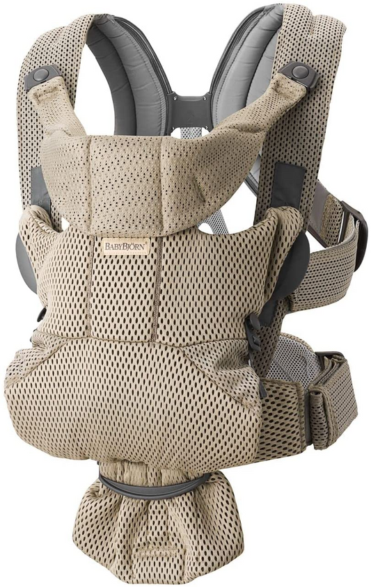 BabyBjörn Baby Carrier Move, 3D Mesh, cinza bege