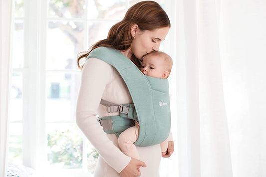 Ergobaby - Porta-bebês para Recém-nascidos Extra Macio e Ergonômico - Verde Jade