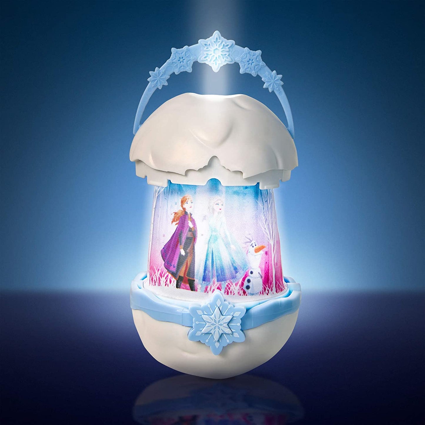 Frozen Disney Kids - Lanterna Noturna Pop Up e Tocha de GoGlow, Branco