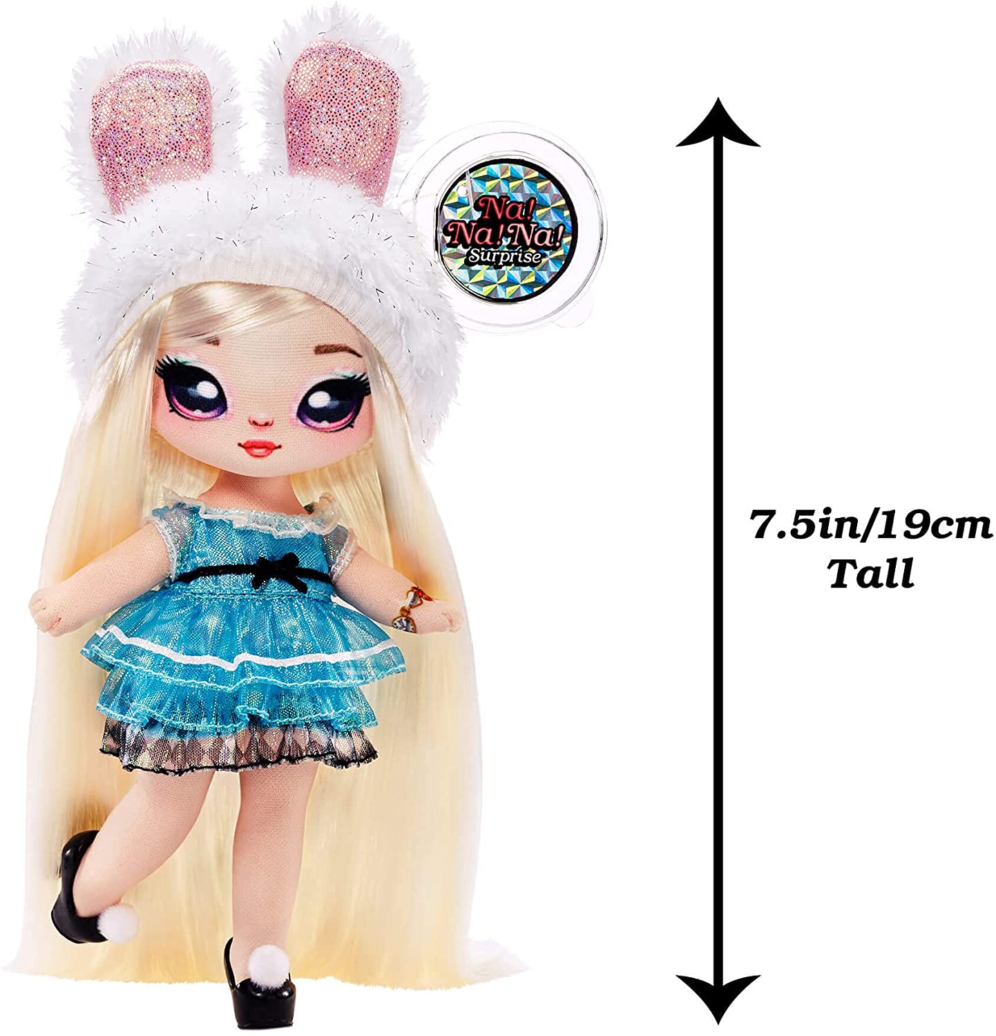 Na! Na! Na! Surpresa 2 em 1 Pom Doll Glam Série 1 - Alice Hops