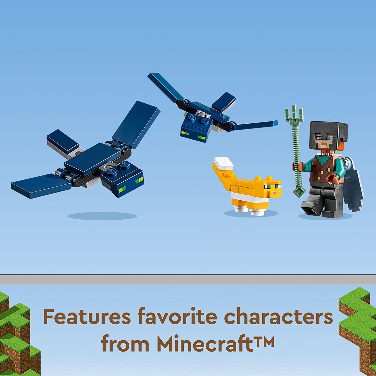 LEGO 21173 - Minecraft The Sky Tower Toy para crianças