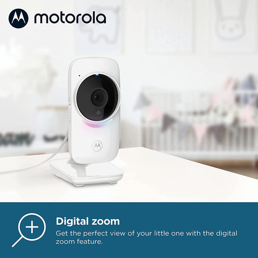 Motorola - Babá Eletrônica Visão Noturna Infravermelha VM482ANXL - Branco