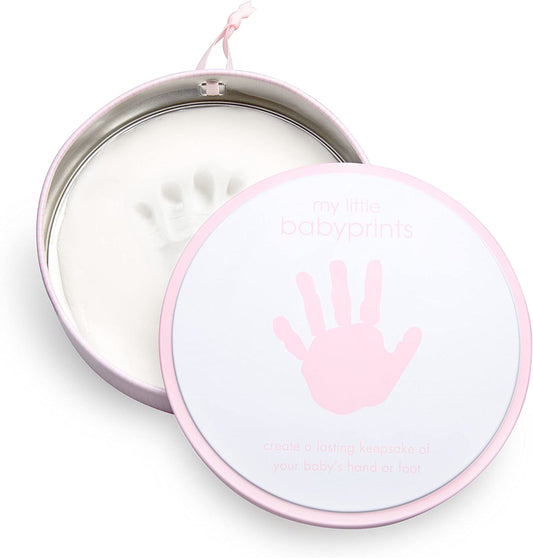 Pearhead - My Little Baby Prints Lata de Lembrança - Rosa