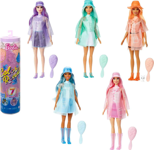 Barbie - Boneca Color Reveal com 7 Surpresas 3+