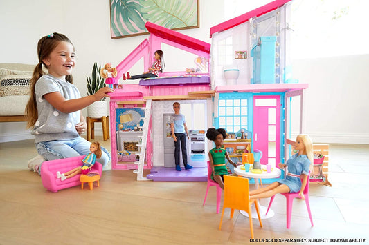 Barbie FXG57 Malibu Dream House, multicolor 60 cm
