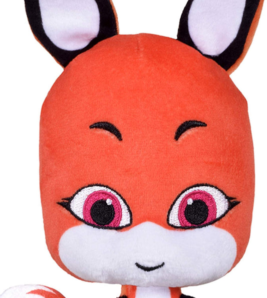 Miraculous P50693 - Brinquedo macio de pelúcia Kwami Trixx de Noir-Rena Rouge 15 cm