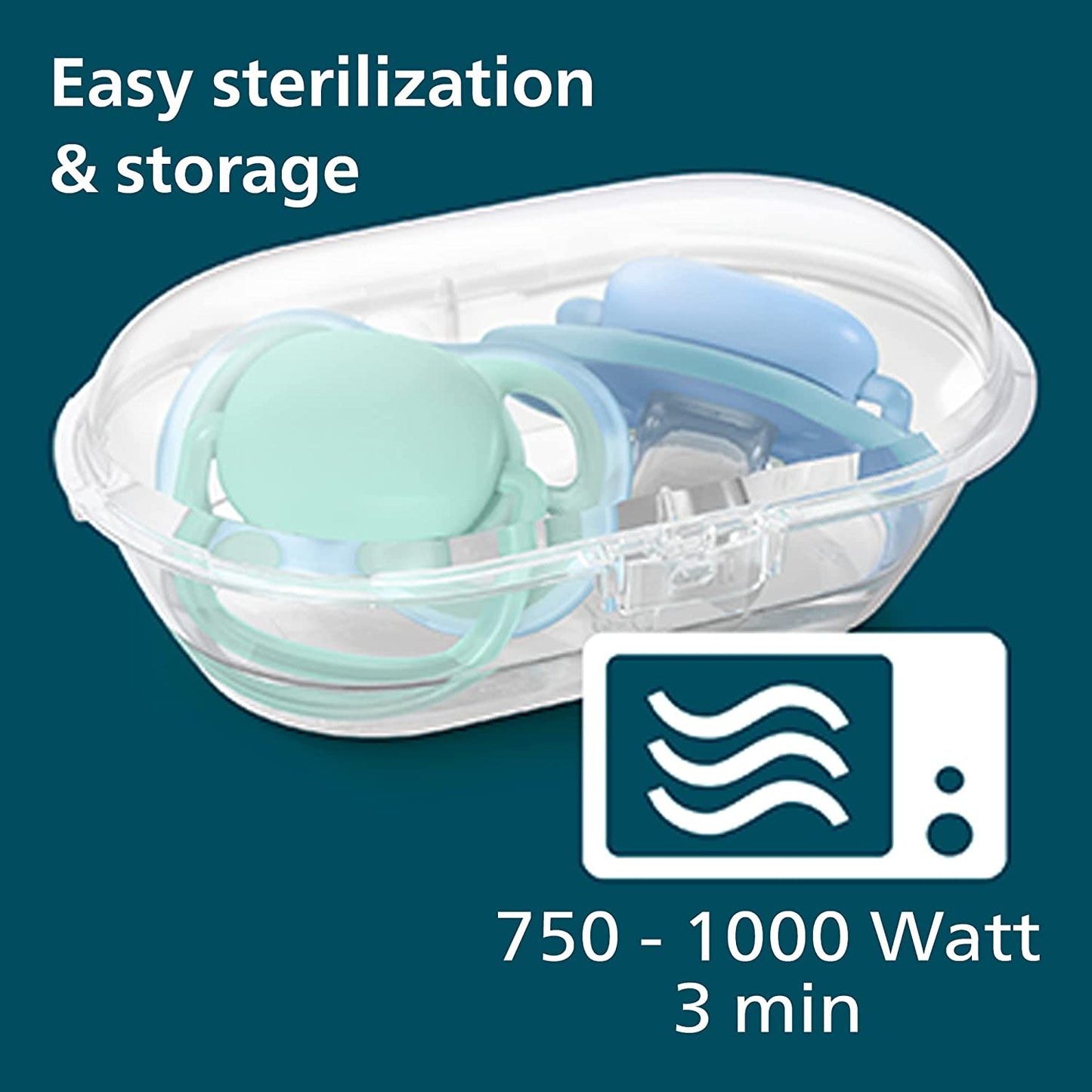 Philips Avent Ultra Air Soother 2 Pack - chupeta sem BPA para bebês de 6 a 18 meses (modelo SCF085/20)