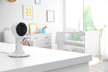 Motorola LUX64 Connect - Monitor de bebê com vídeo Wi-Fi de 4,3 "com suporte magnético flexível