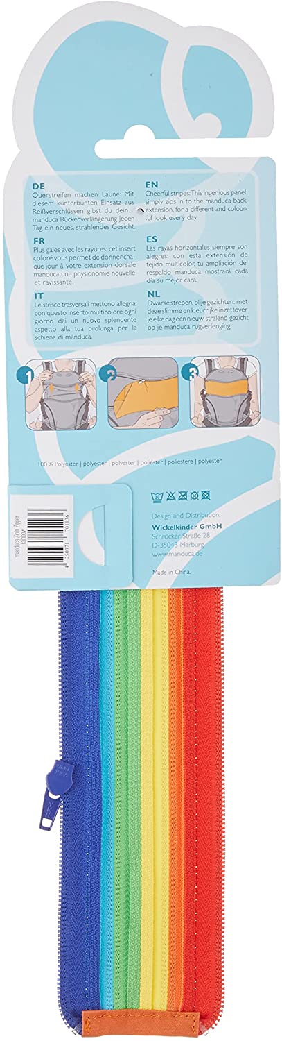 Manduca Zíper em zíper (arco-íris)