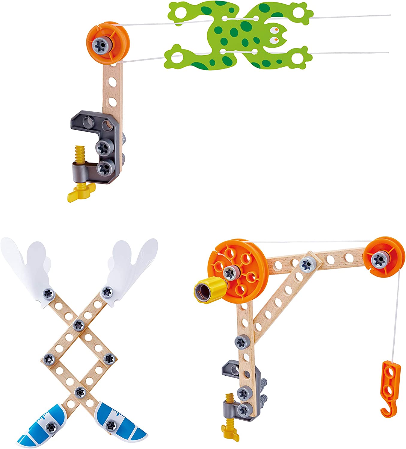 Hape - Kit de Três Experimentos Jogo de Madeira - E3030 - 4+