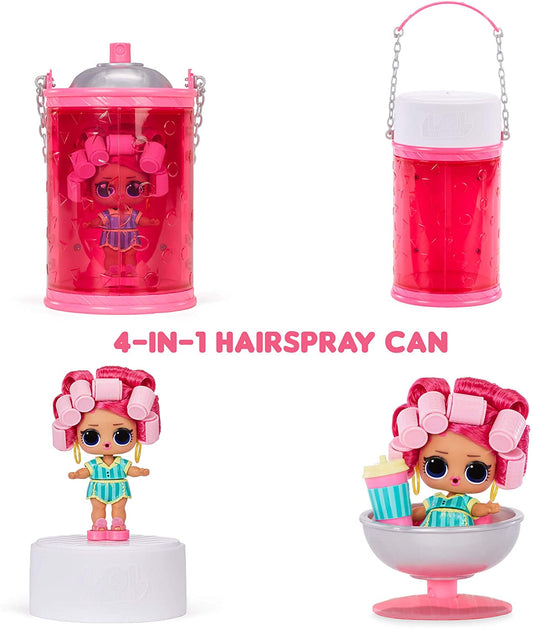 LOL Surprise - Muñeca con 15 sorpresas, pelo real y accesorios - divertido efecto de cambio de color