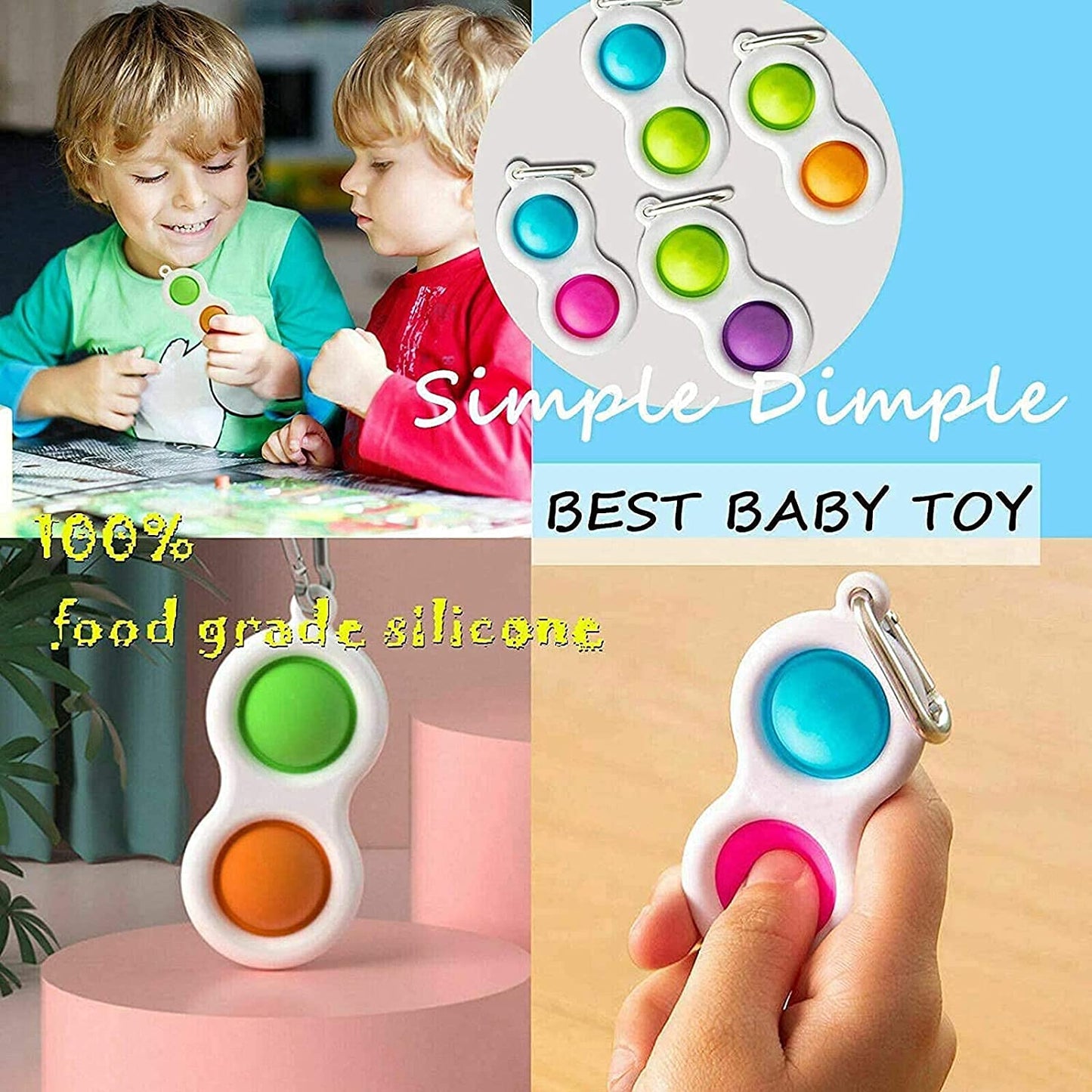 Fidget Toy - Conjunto de brinquedos de alívio de ansiedade