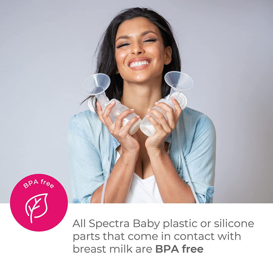 Spectra S2 - Extractor de leche eléctrico doble de grado hospitalario, rosa