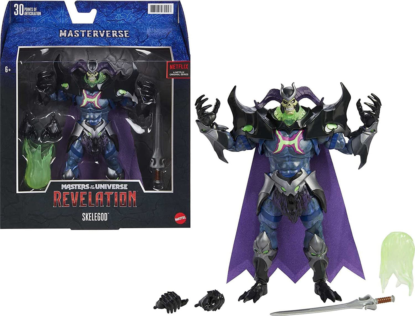 Mestres do Universo - Figura de ação revelação Skelegod