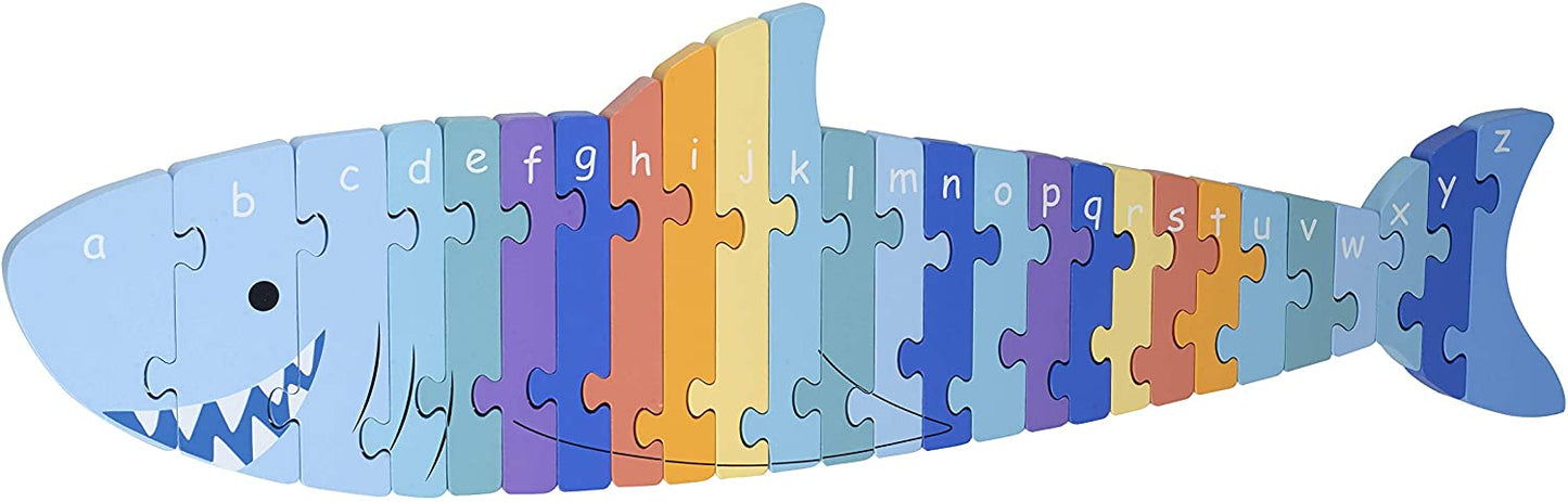 Orange Tree Toys Shark Alphabet Puzzle