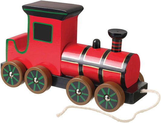 Orange Tree Toys Steam Train Pull Along