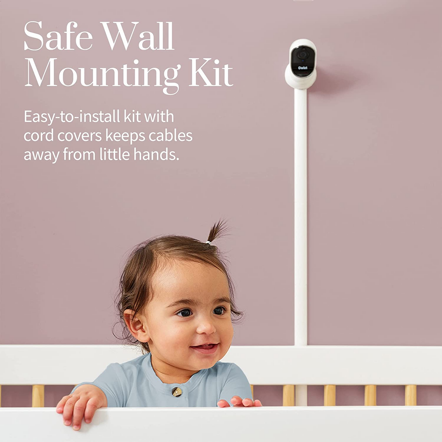 Owlet Monitor Duo Plus - Cam e Smart Sock 3 - Baby Monitor com Câmera de Vídeo HD - Visão Noturna e Áudio - Rastreie Frequência Cardíaca, Oxigênio e Tendências do Sono (0 a 5 anos) - Verde Menta