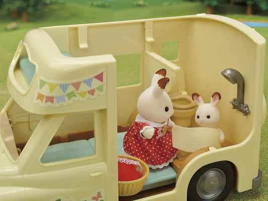 Sylvanian Families 5454 - Familia de vehículos campervan